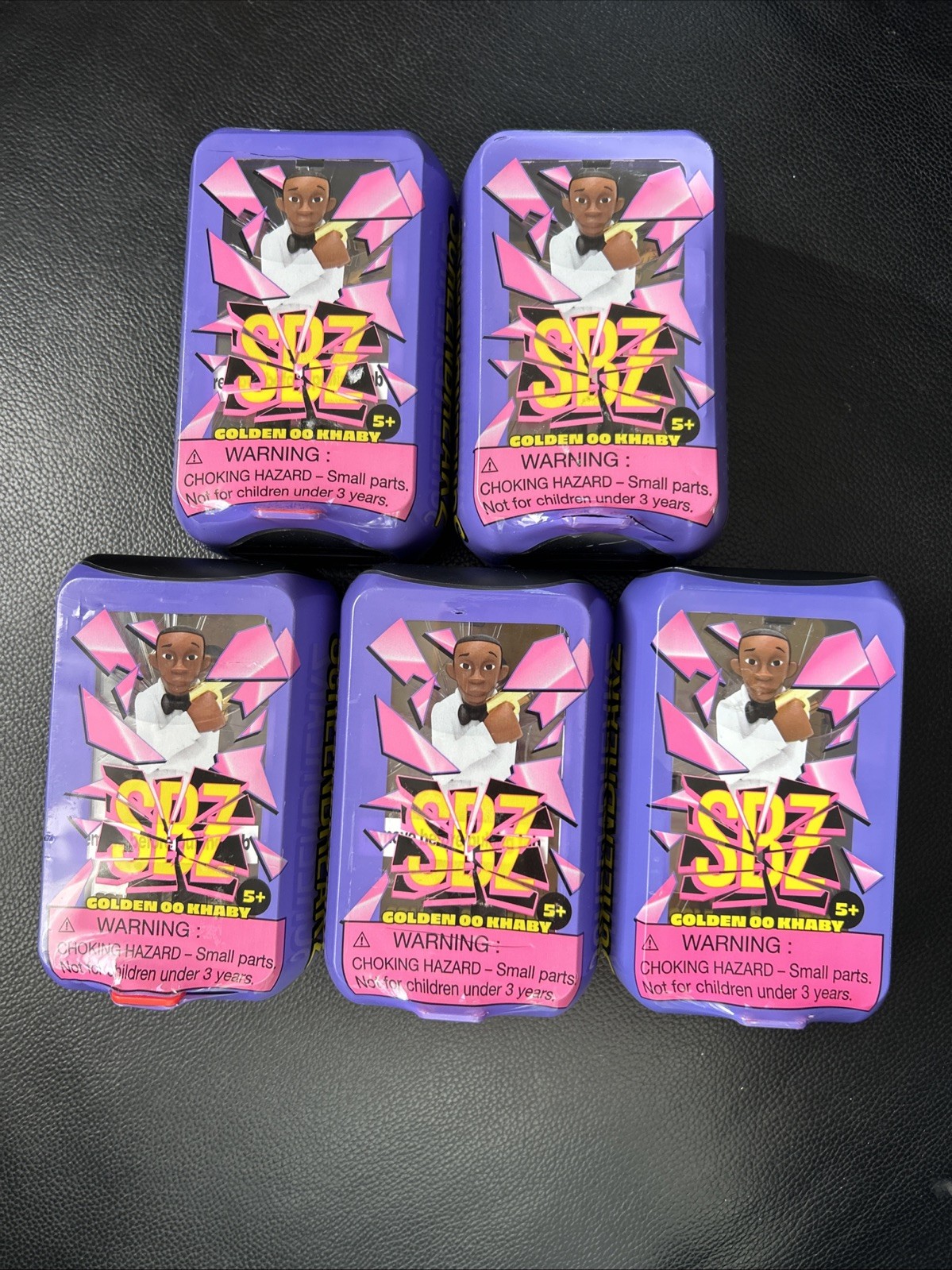 New ScreenBreakZ Golden OO Khaby 5 Collectible Figure From The Khaby Lame Series