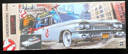 Hasbro Ghostbusters Plasma Pack Ghostbusters 4-Pack and Ecto-1 NIB