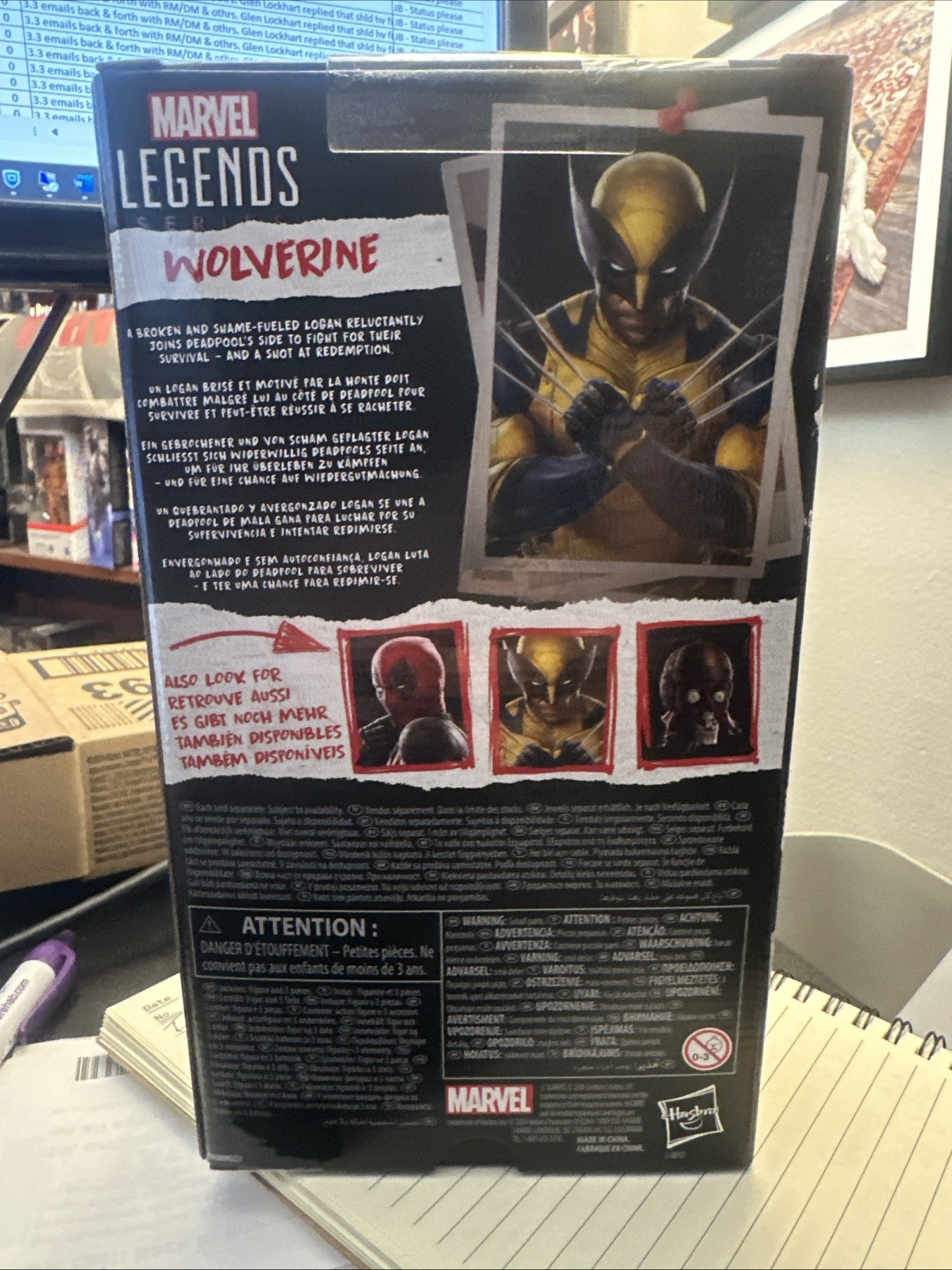 Marvel Legends Deadpool & Wolverine – Wolverine 6&Prime; Action Figure Hugh Jackman