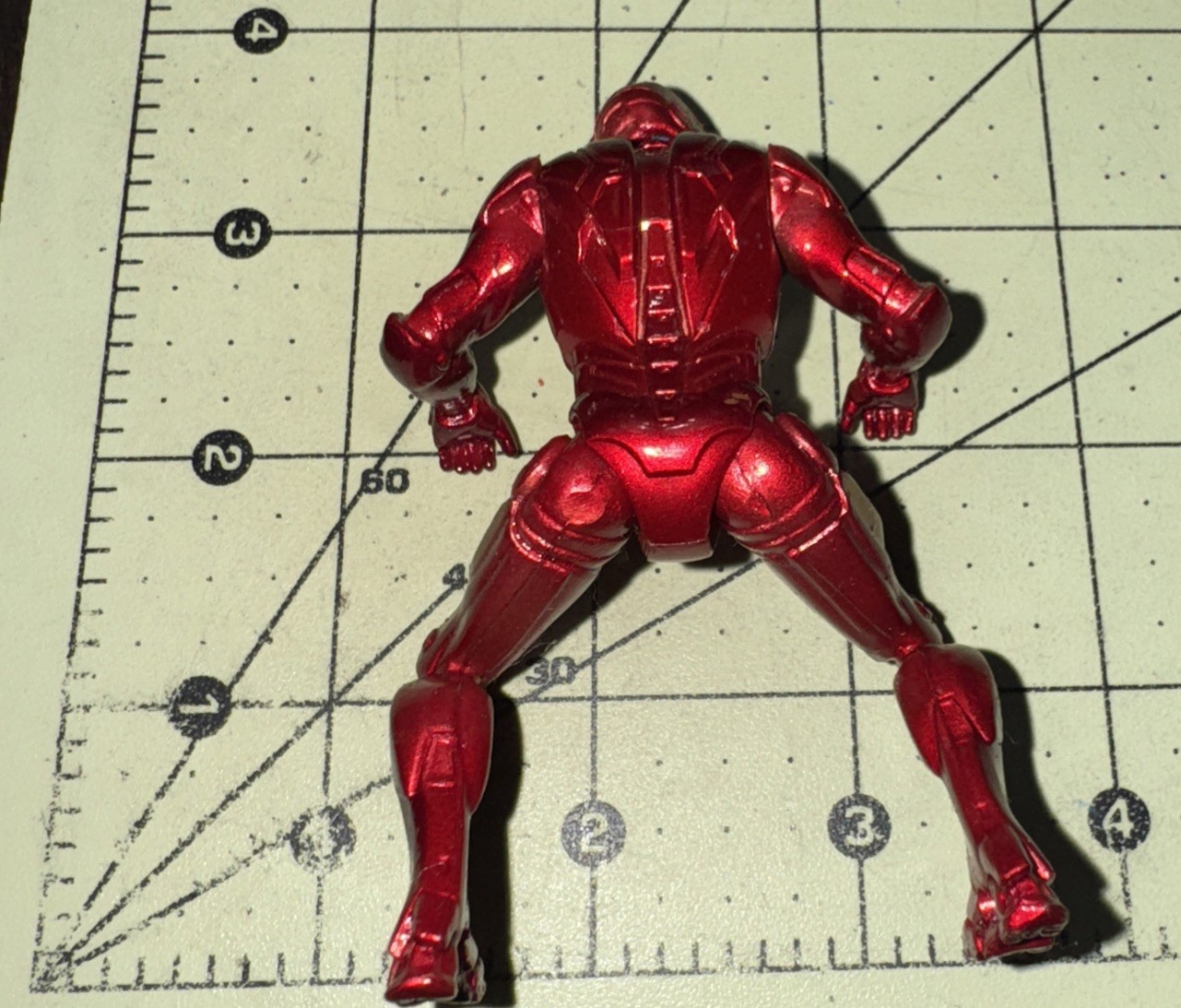 Marvel Iron Man Action Figure Driver Red Gold Suit 3“