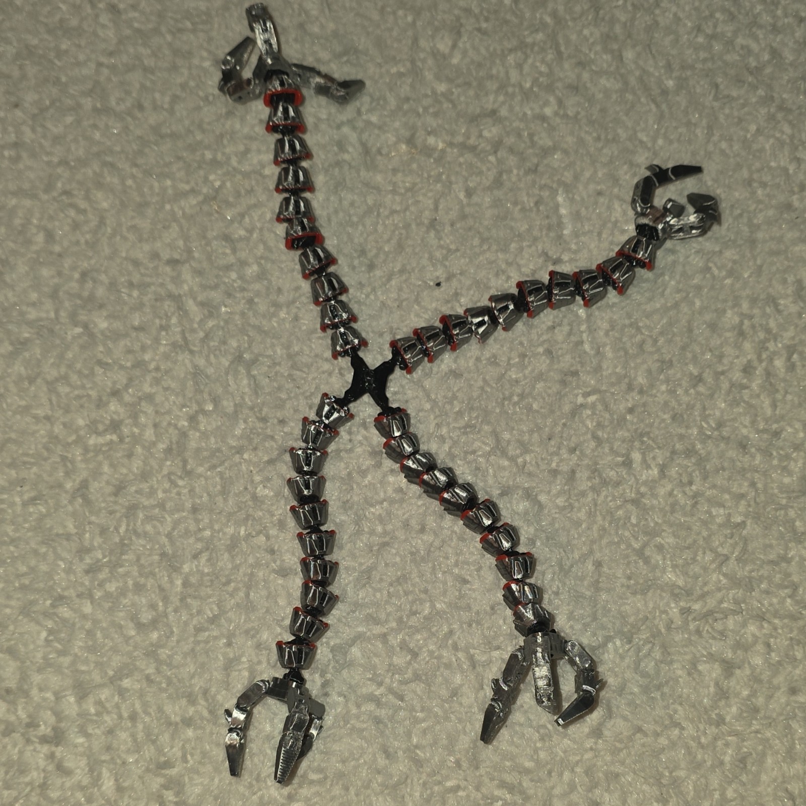 Robot Fully Jointed Multicolor Action Figure Collection w/ Weapons & Accesso…