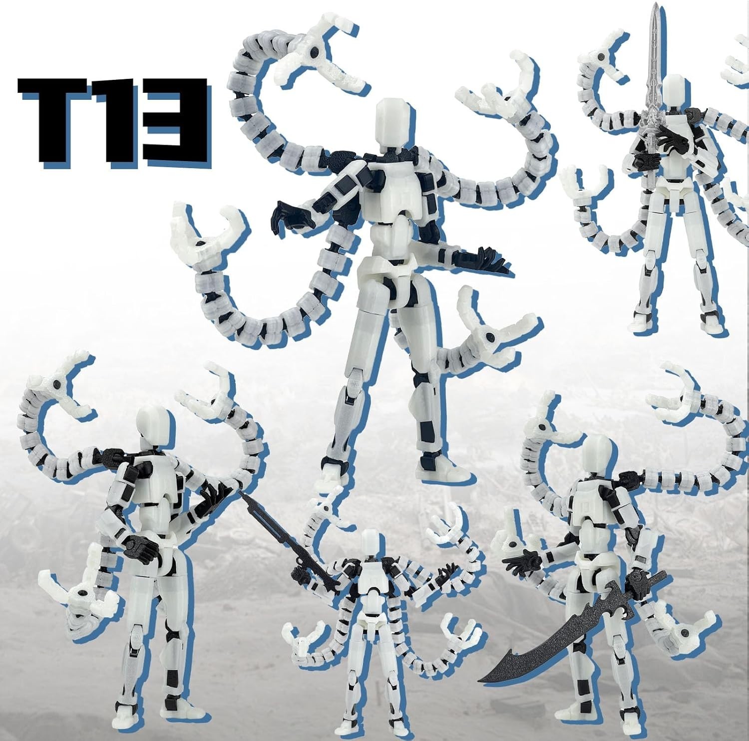 Customizable T13 Collectible Toy