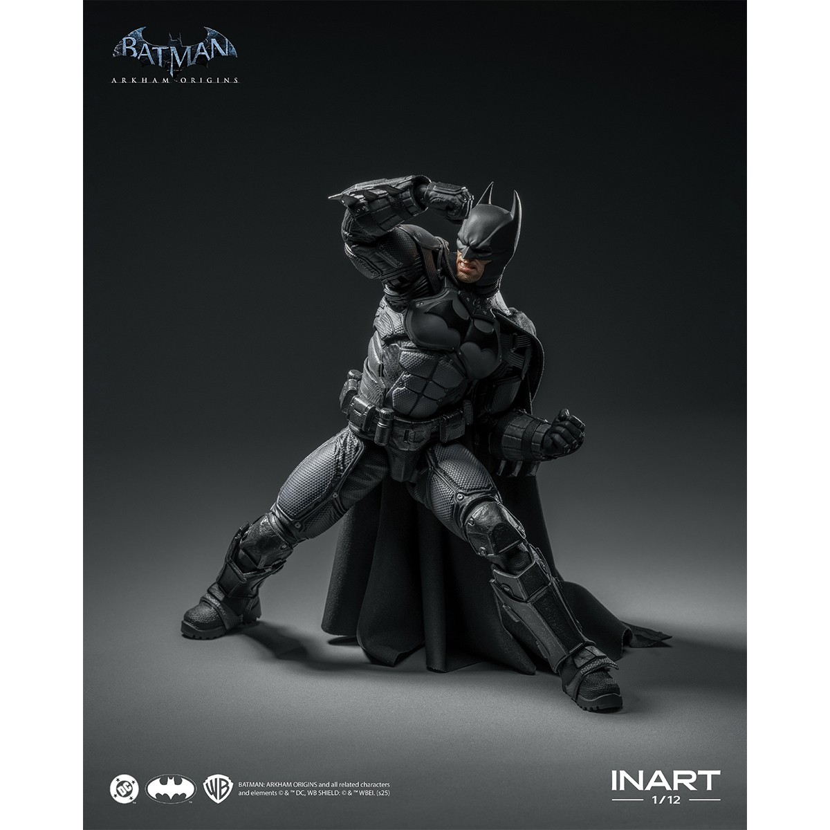 HIPLAY INART Batman Arkham Origins 1/12 Scale Action Figure MAG G0003