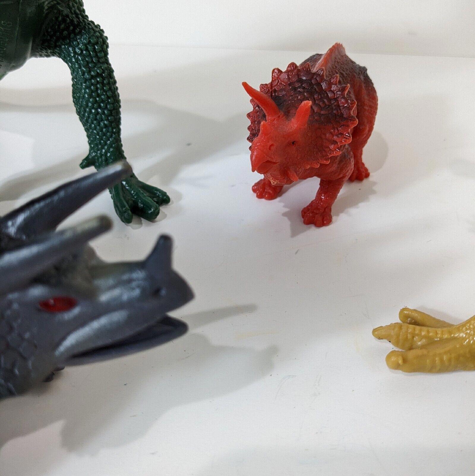 Dinosaur Toy Set Realistic Figures Large Toys Lot for Boys Toddler Kids Lot 6