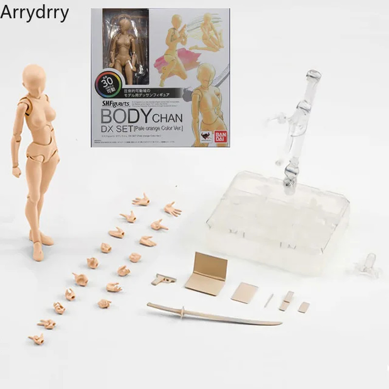 Movable Body Kun Chan Action Figure Drawing Mannequin Artist Sketch Model Gift