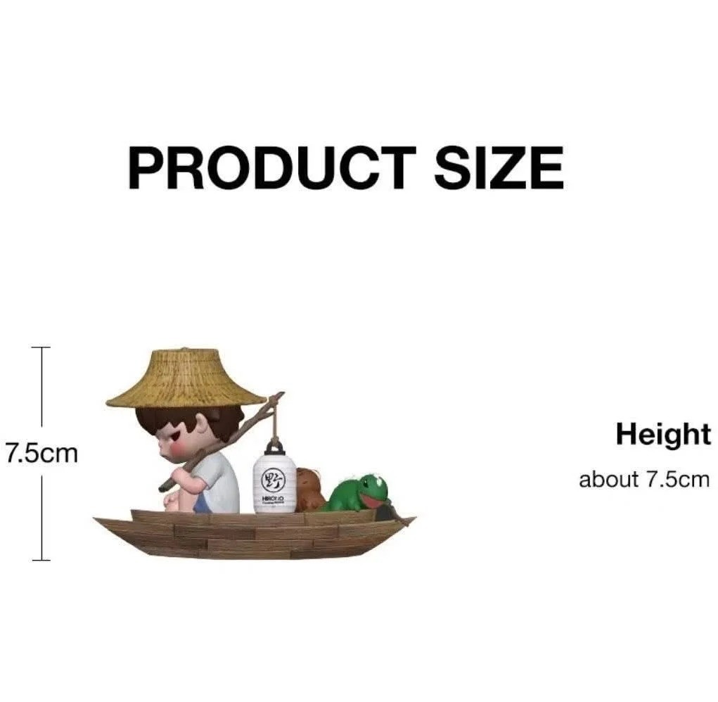 Authentic Hirono Floating Market Figures Thailand Limited Toy Gift Hot