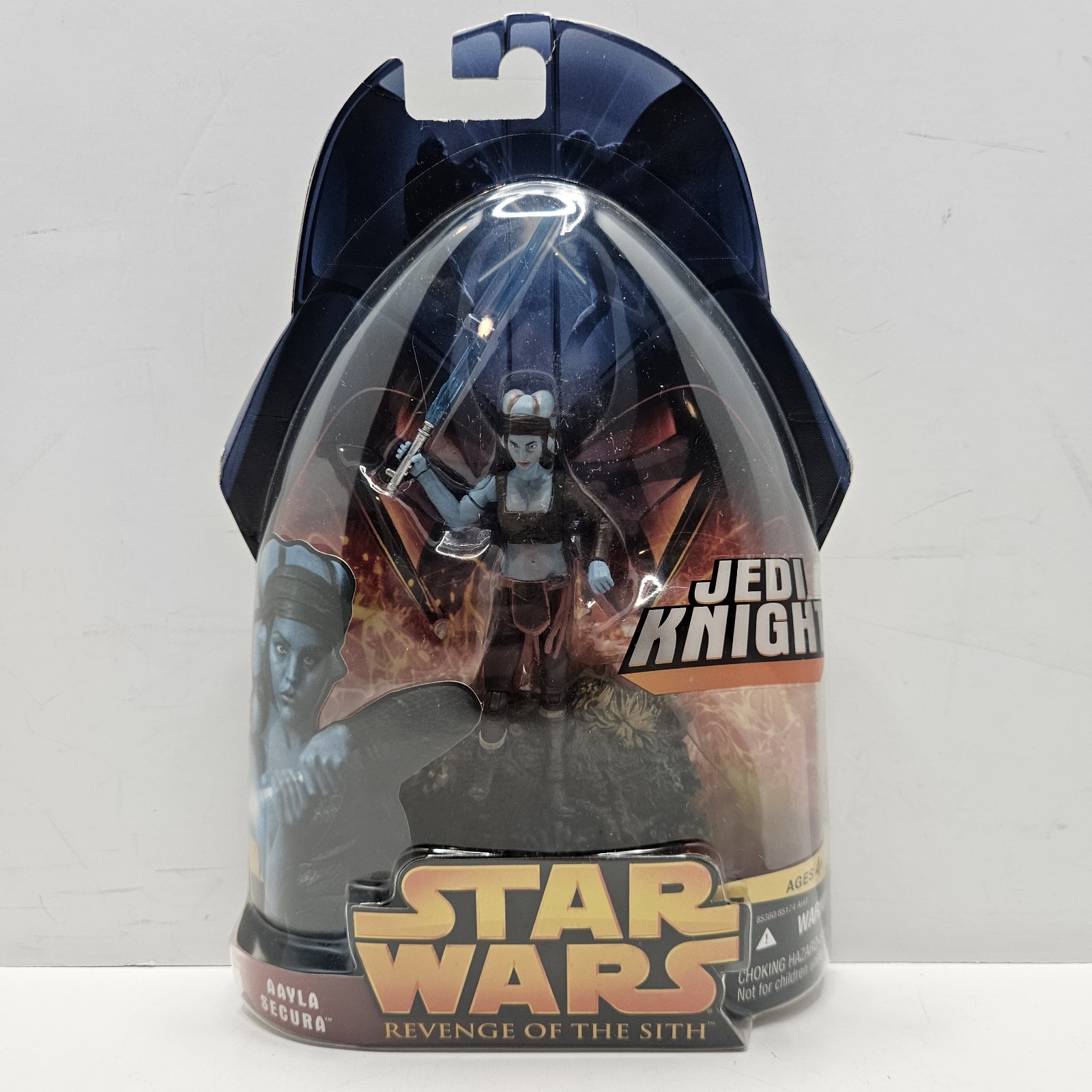 Star Wars Revenge Of The Sith AAYLA SECURA Jedi Knight Action Figure Hasbro #32