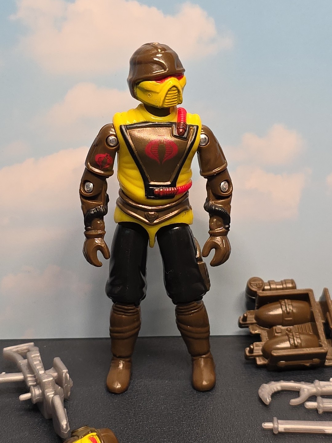 Desert Scorpion Techno Viper Black Major G.I. Joe GI Joe Action Figure 2025