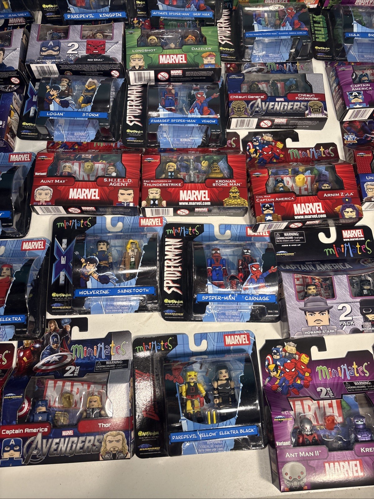 Minimates MARVEL 30 PACK LOT