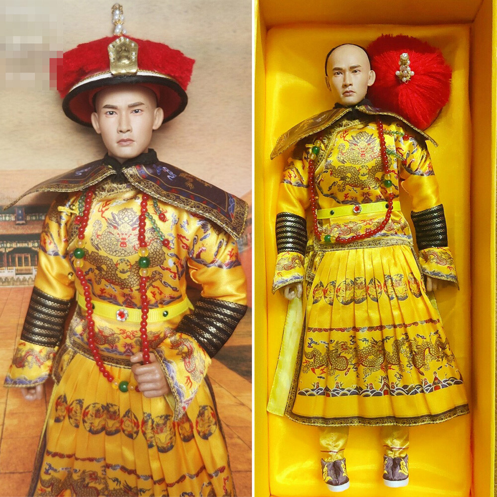 Emperor Guangxu Zaitin Qing Dynasty 1/6 Action Figure Model DIY Doll IN STOCK