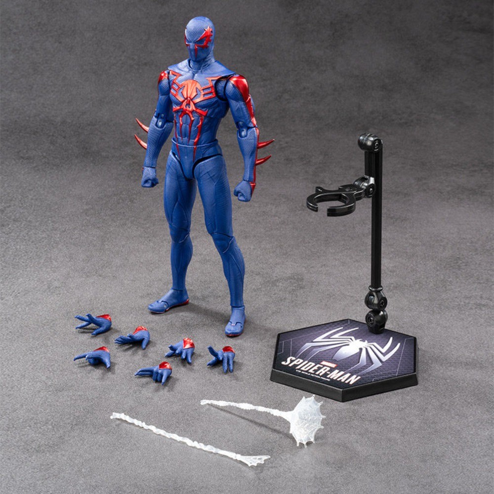New ZD Toys Spider-Man 2099 Action Figure 1/10 Collectible 7in Boxed IN STOCK