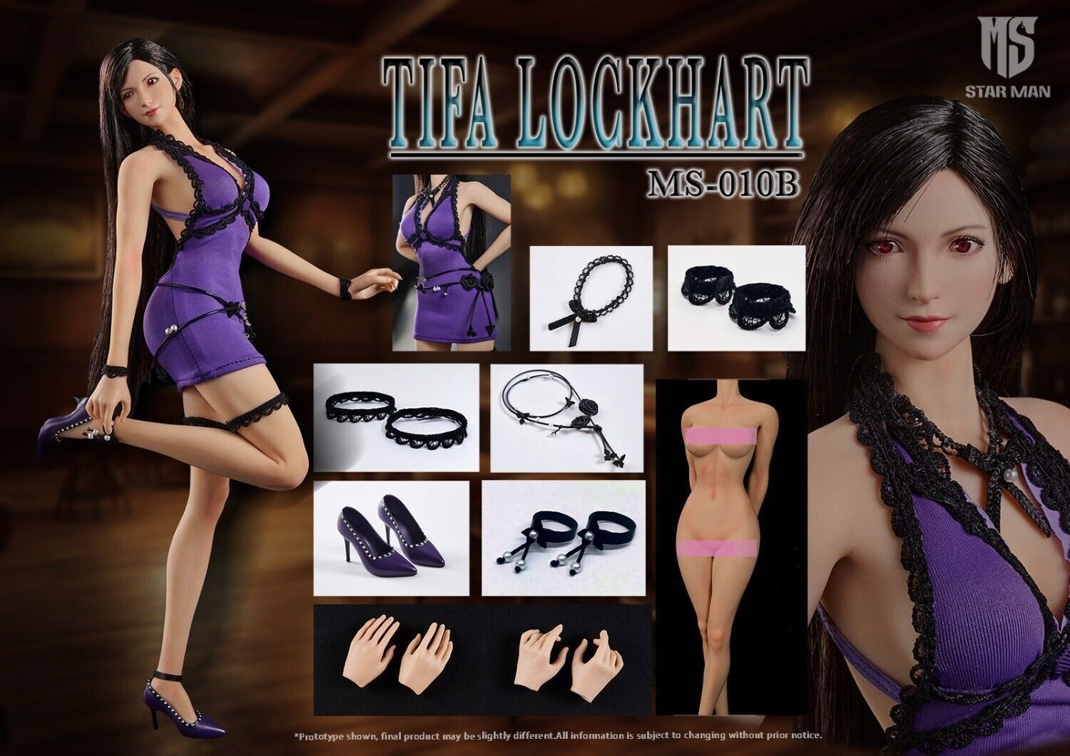 New STAR MAN MS-010B Fantasy Goddess Tifa Collectible Action Figure In Stock