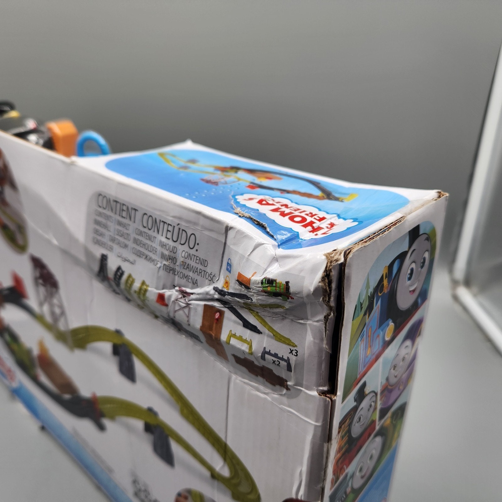 Thomas & Friends Percy&rsquo;s Package Roundup Fisher-Price *BOX DAMAGE 2021 HTF Toy