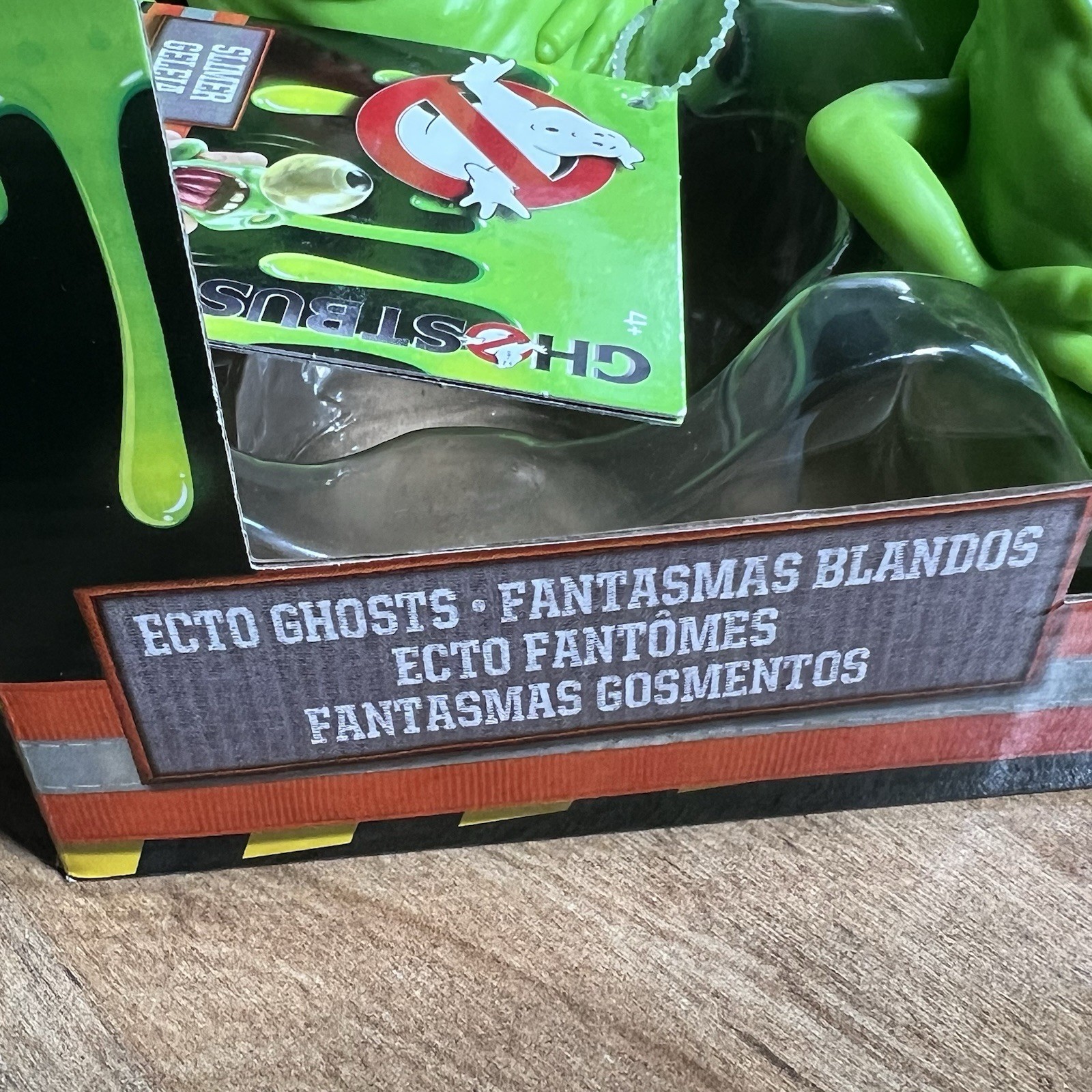 RARE Ghostbusters Ecto Ghosts 5 Fig LOT – SLIMER + Retail Display Box