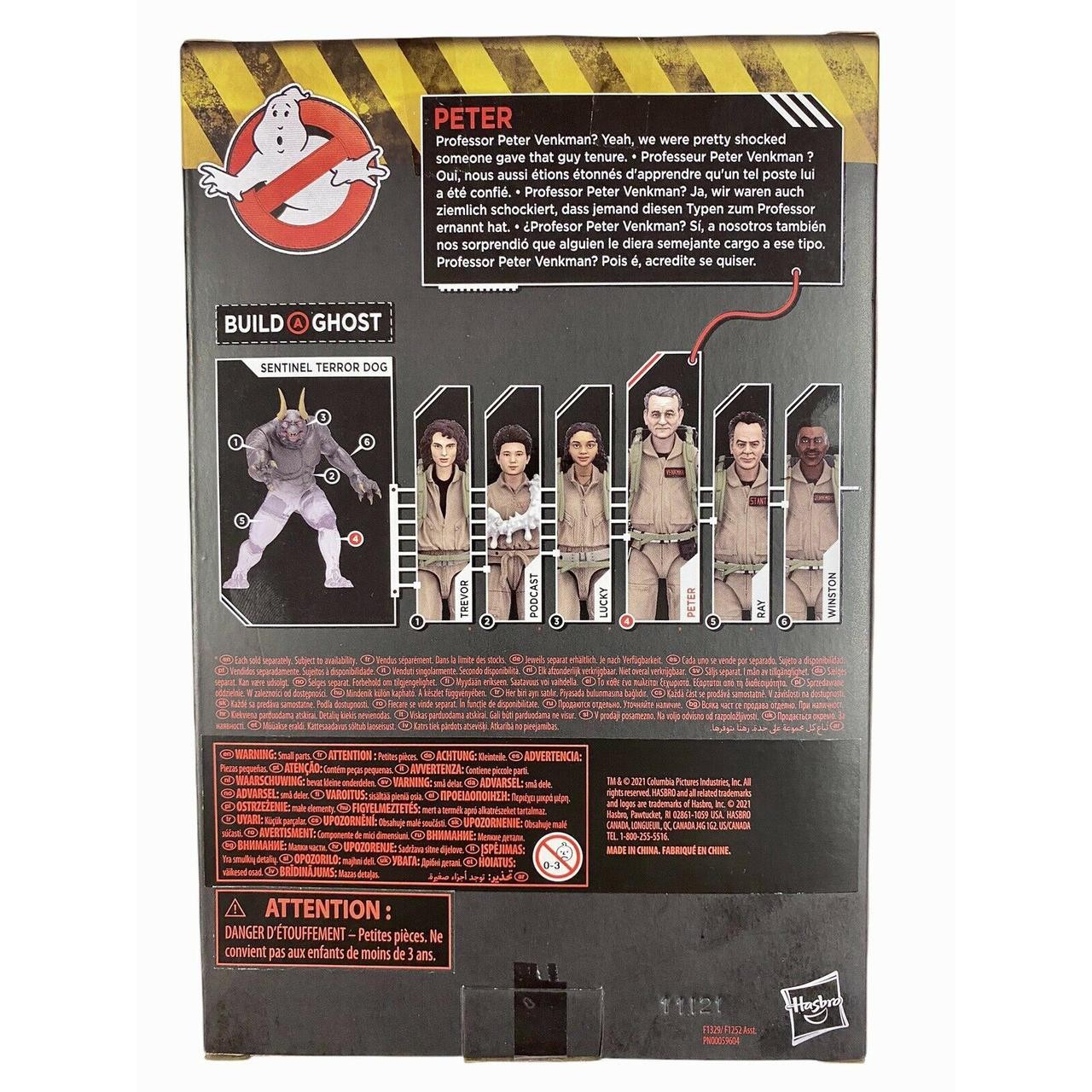Ghostbusters Peter Venkman Plasma Series Afterlife 6-Inch Action Figure