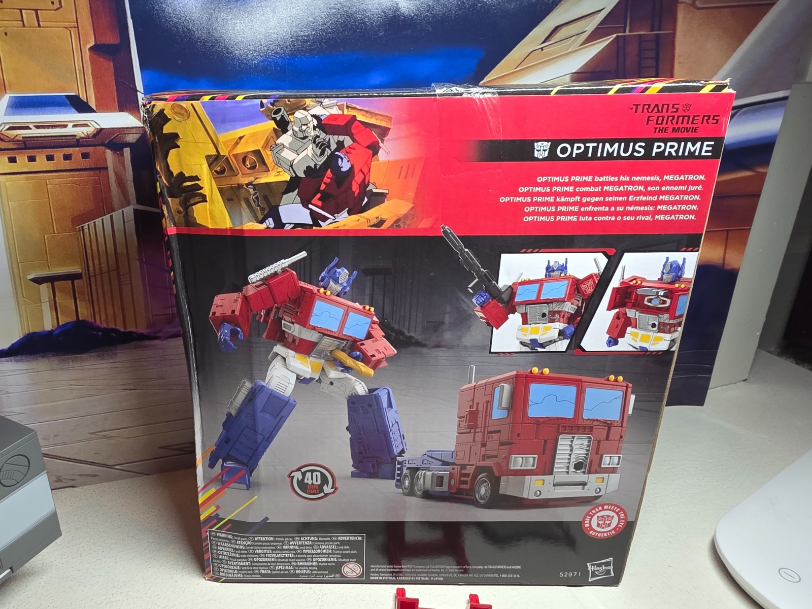 NEW Transformers Studio MTMTE Leader 86 Optimus Prime Damaged Box SHIP GLOBAL