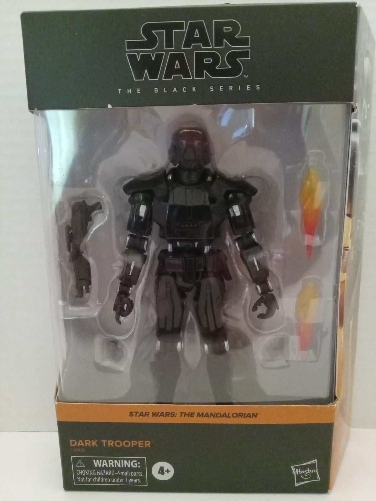 Hasbro Star Wars The Black Series Dark Trooper Action Figure – Black
