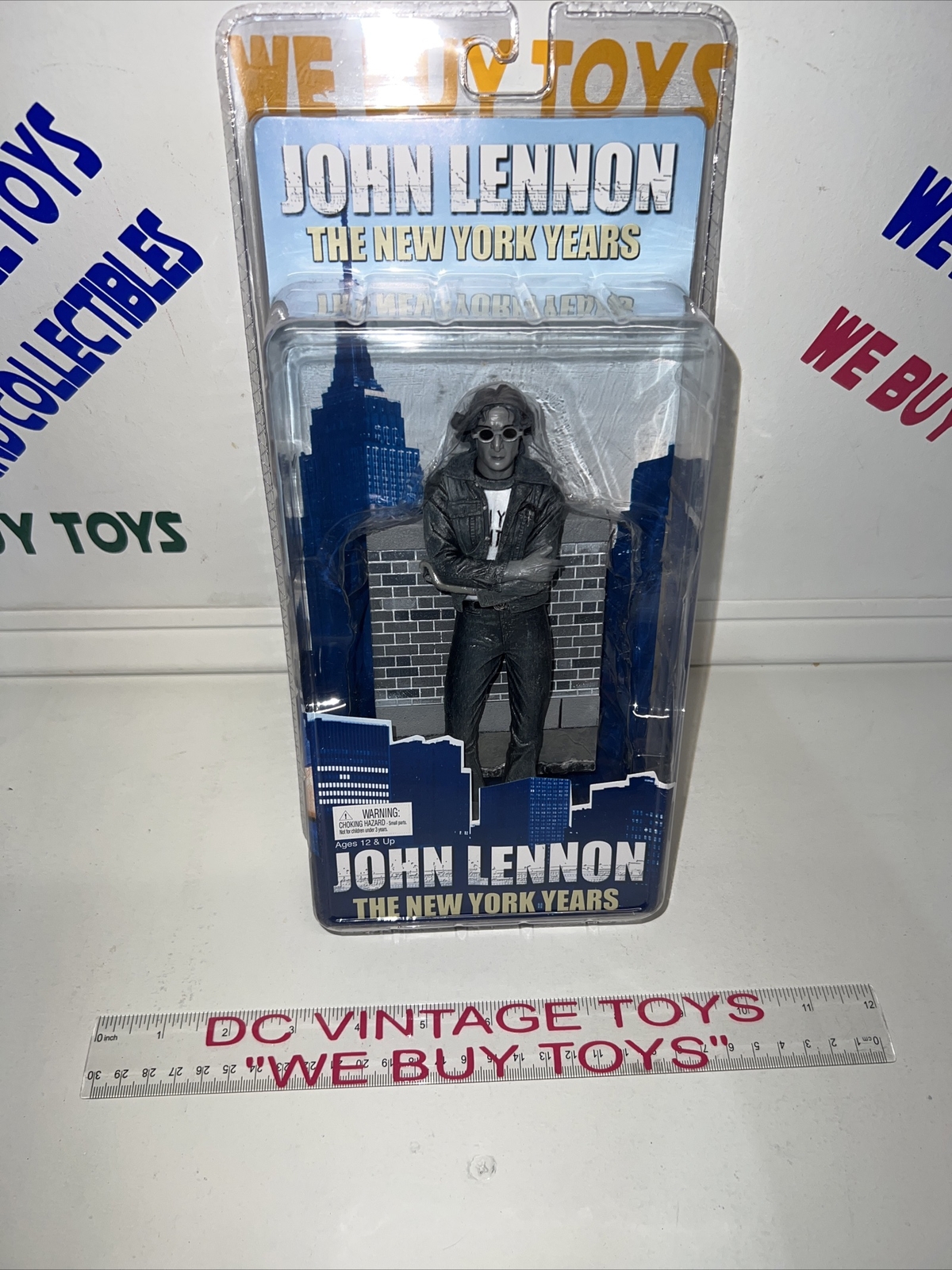 NECA Beatles John Lennon The New York Years Black & White Action Figure Limited