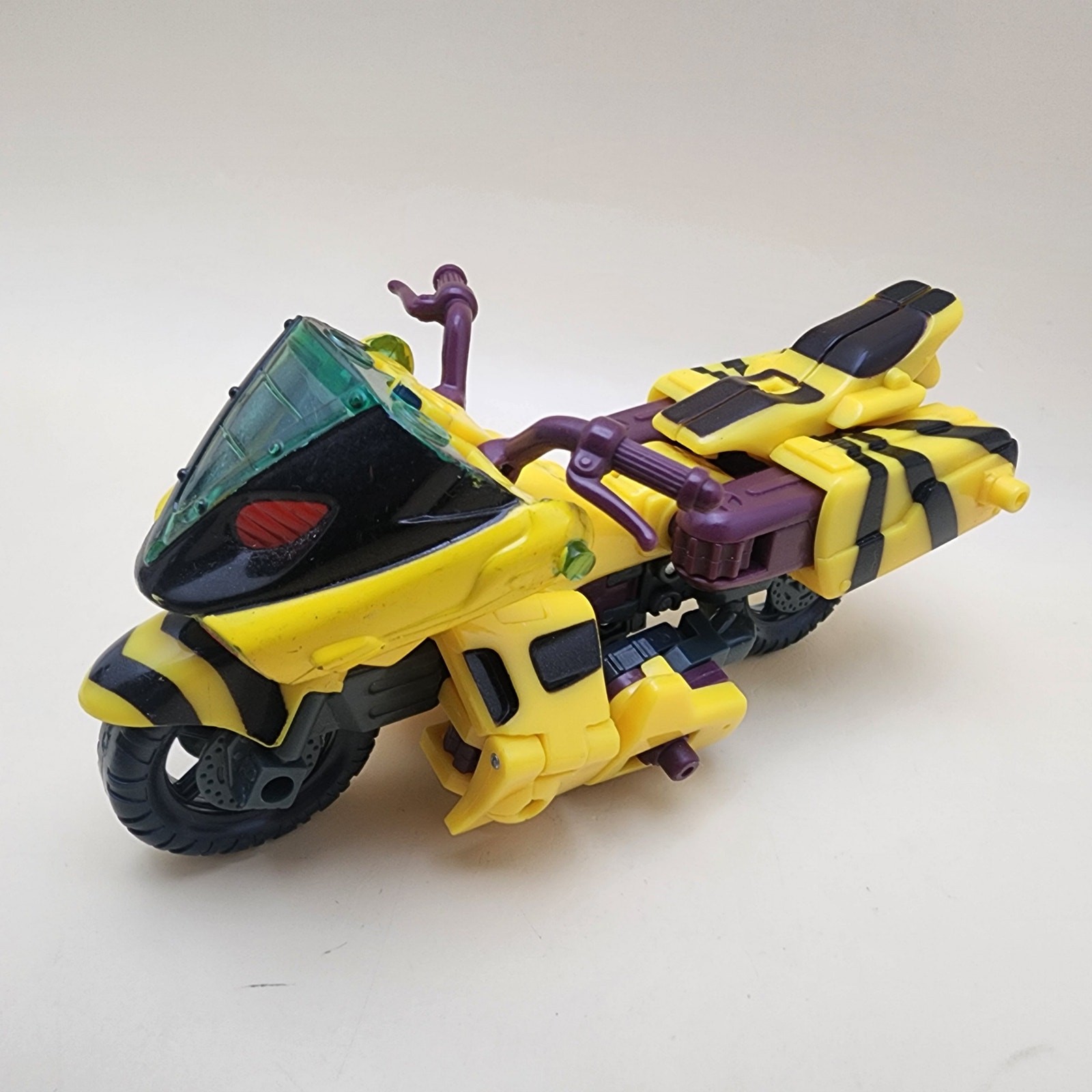 TRANSFORMERS Energon (2003) RAPID RUN 5.5&Prime; Combat Deluxe + NIGHTSCREAM Minicon