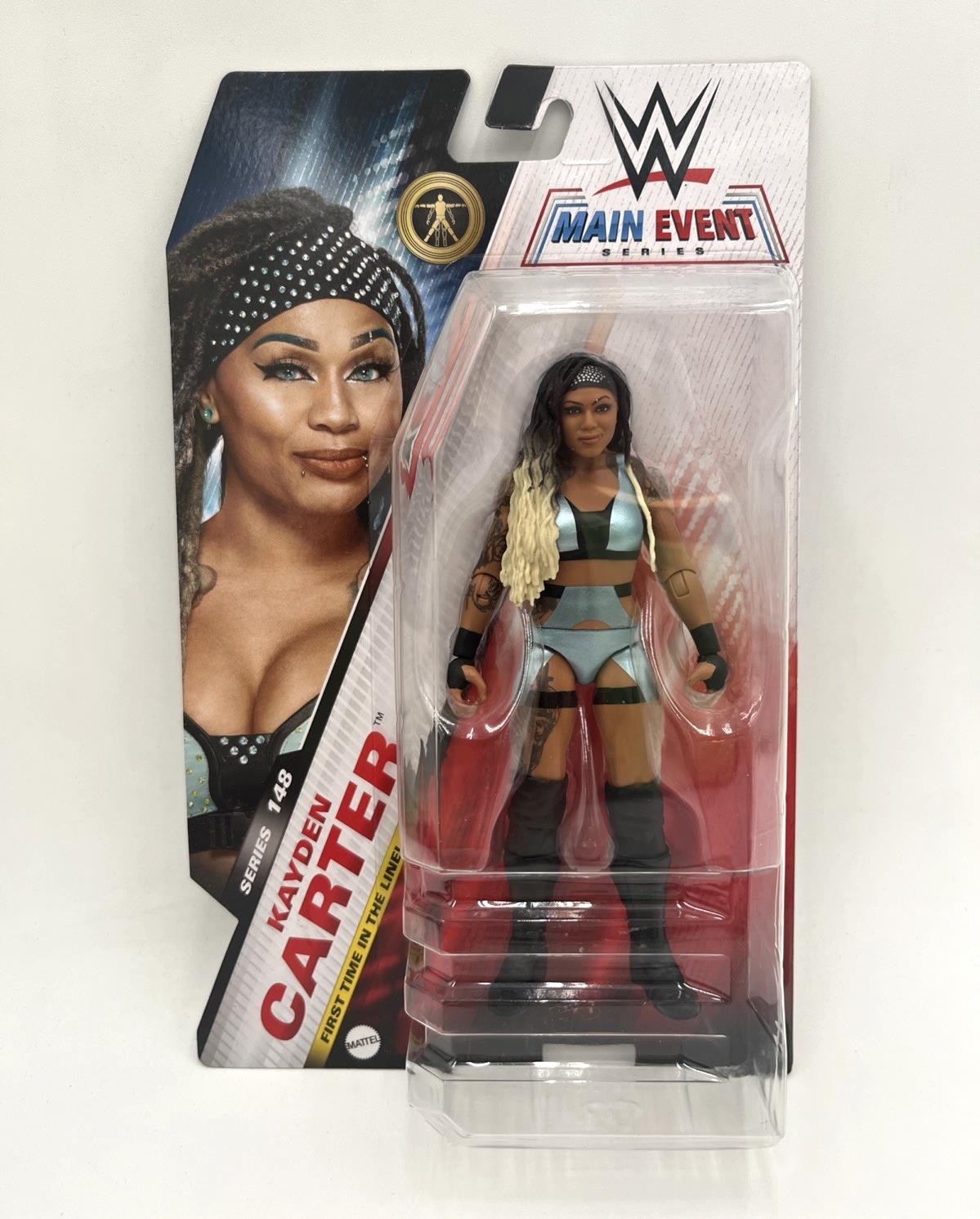 WWE Kayden Carter Series 148 Wrestling First Time Rookie Lacey Lane Rare VHTF