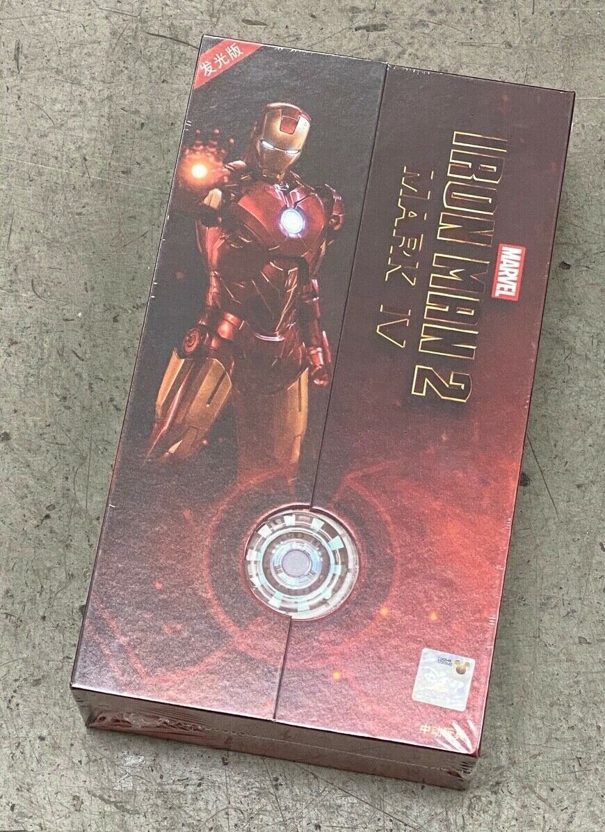 ZD-MK4-L: ZD Toys Marvel Iron Man Mark 4 Mark IV 7&Prime; action figure (LED Ver.)