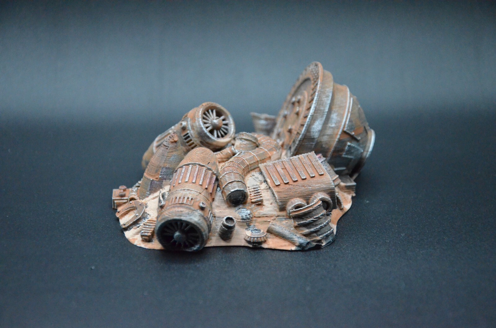 CUSTOM 3D PRINT STAR WARS SCI FI JUNK PILE #2 6&Prime; 1:12 FIGURE DIORAMA PROP