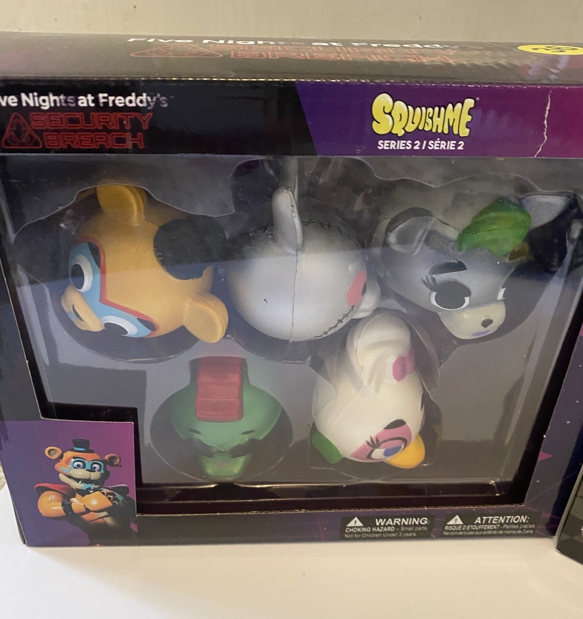 Five Nights at Freddy’s Security Breach SquishMe Series 2 Collector’s Box – Set