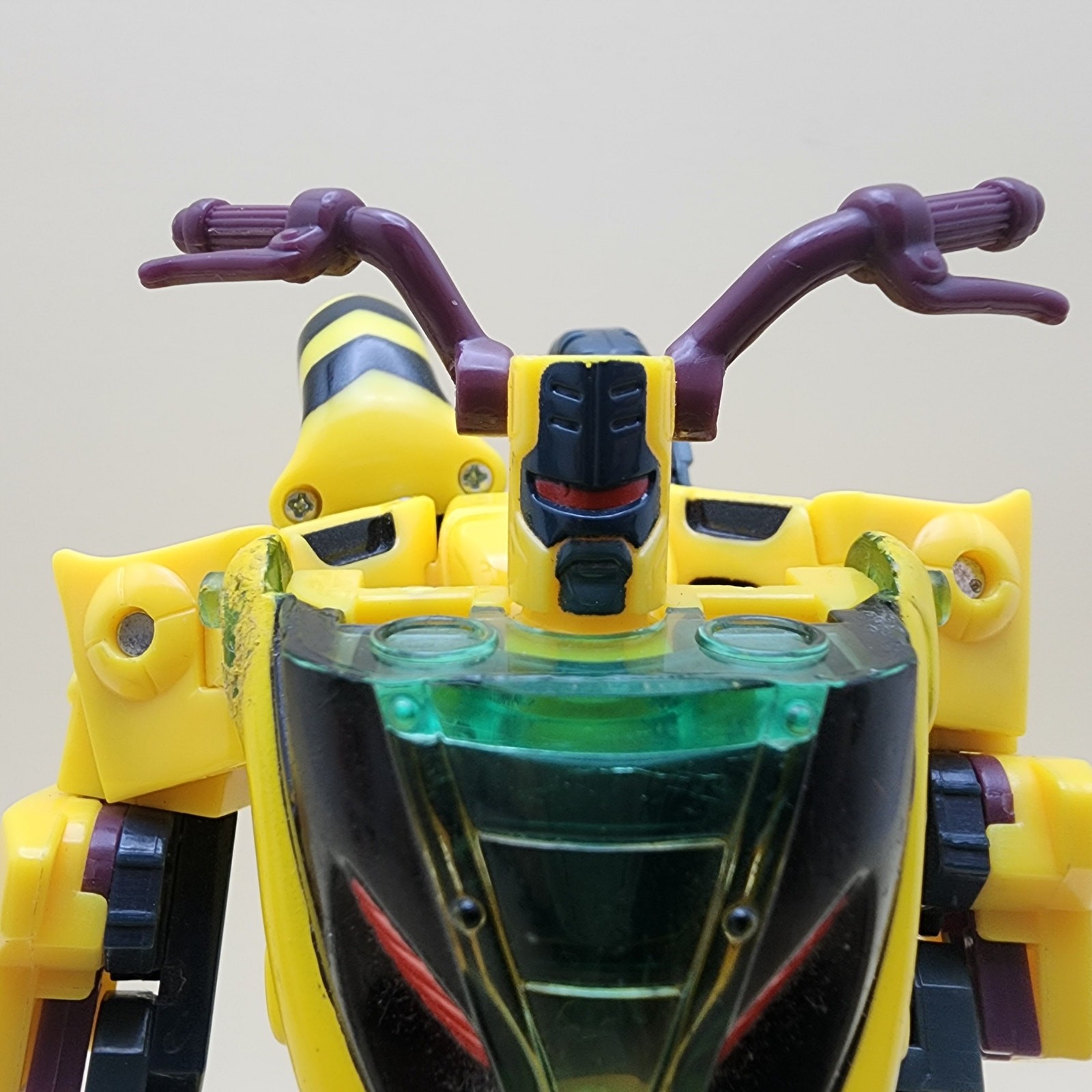 TRANSFORMERS Energon (2003) RAPID RUN 5.5&Prime; Combat Deluxe + NIGHTSCREAM Minicon