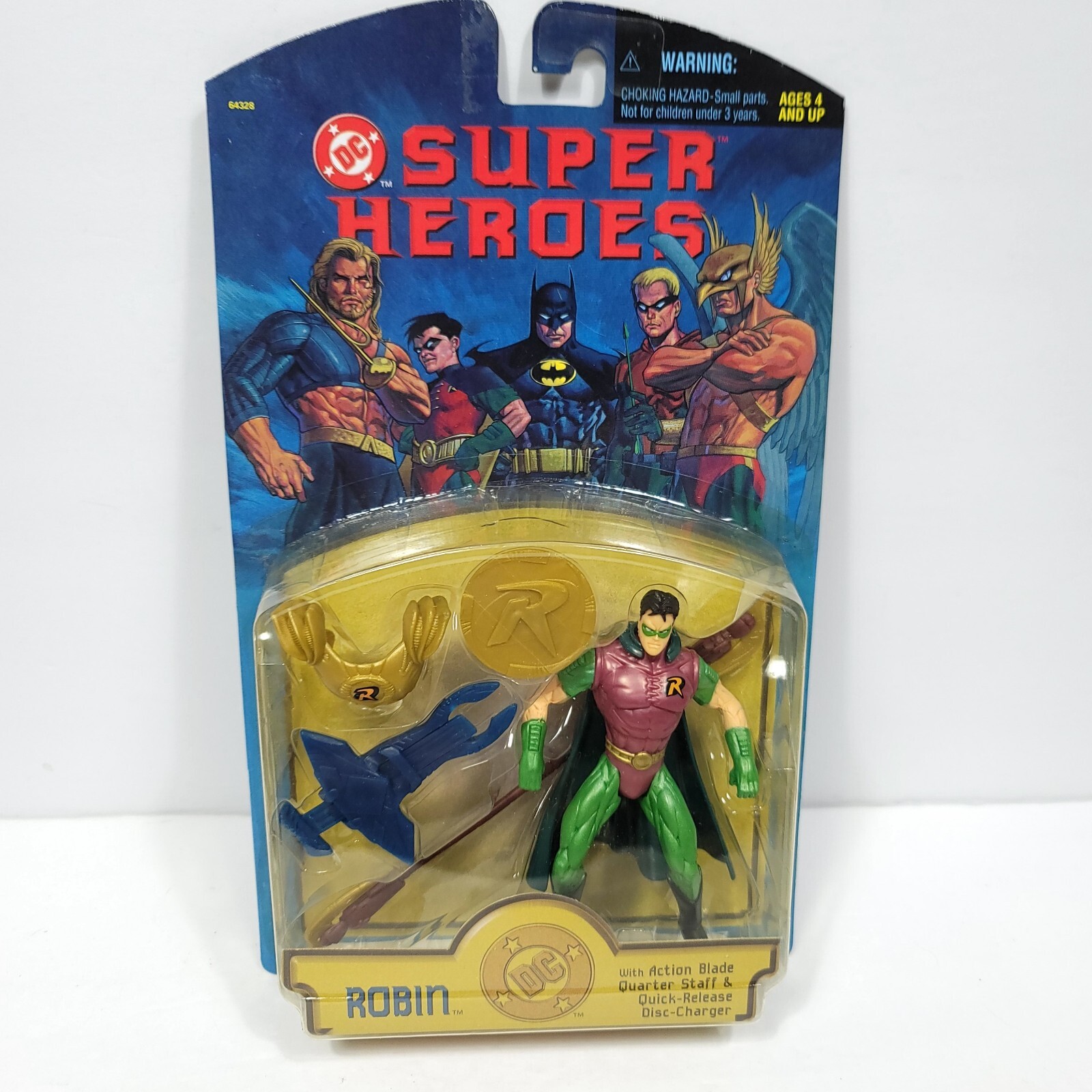 DC Super Heroes Action Figure Robin Kenner Warner Bros Store Exclusive RARE 1998