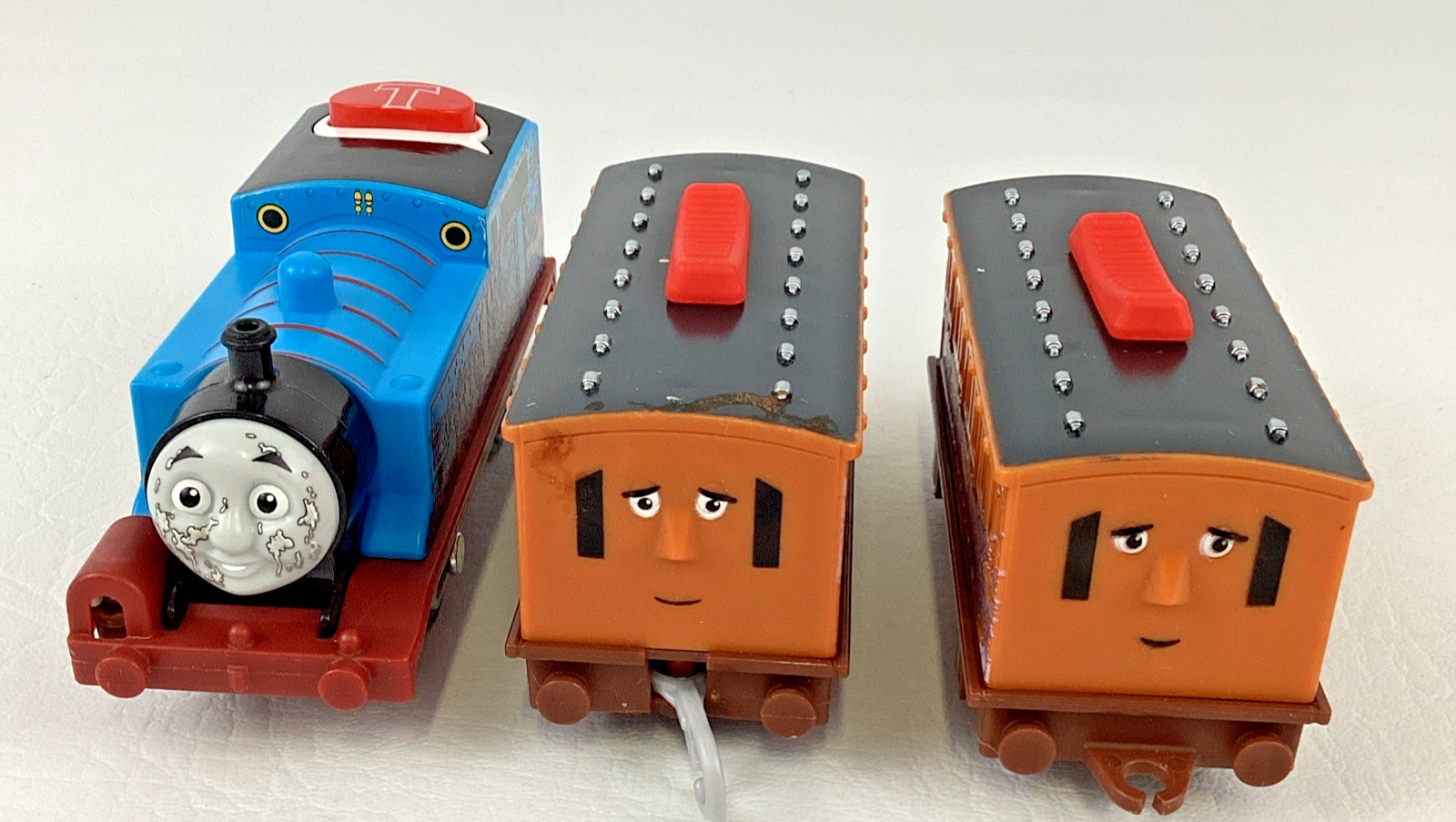 Thomas & Friends Trackmaster Greatest Moments Muddy Train Clarabel Annie Mattel