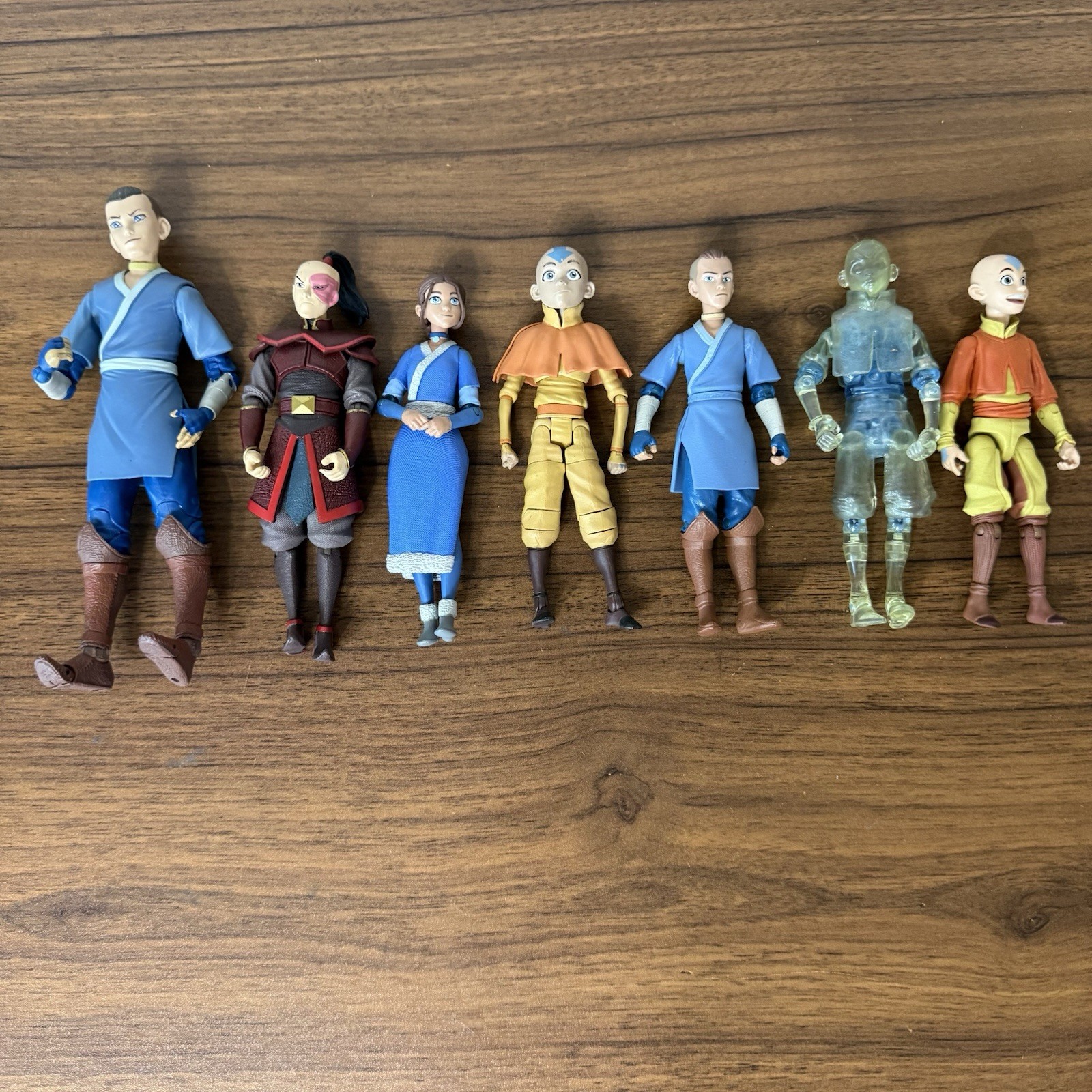 Avatar The Last Airbender Zuko Katara Sokka Aang Spirit Aang Action Figures