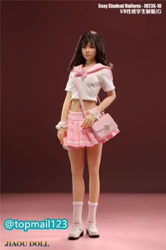 JIAOU DOLL 1:6 JO23X-10 Girl Student Uniform Clothes For 12&Prime;Female PH TBL Figure