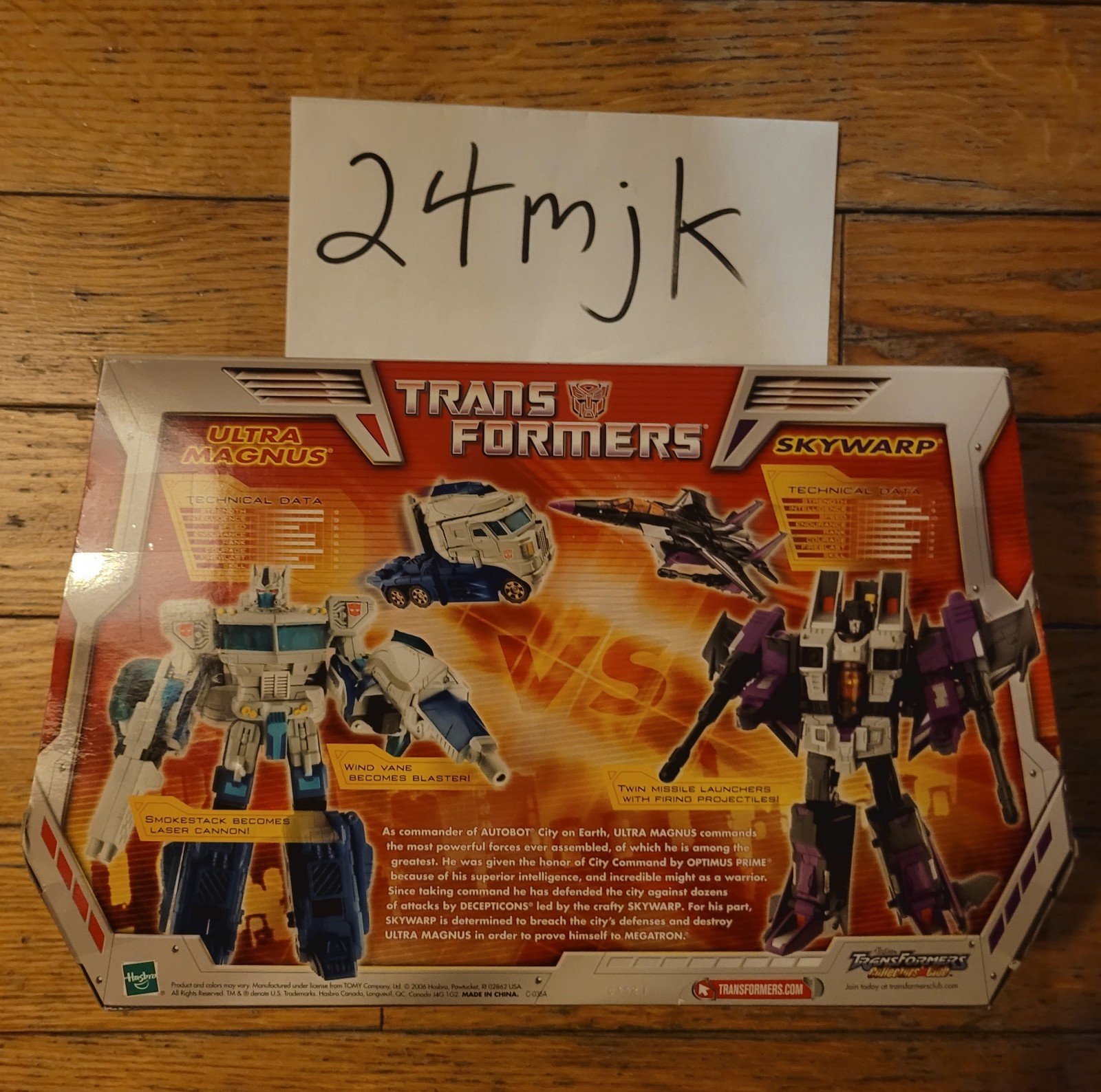 Transformers Skywarp Vs Ultra Magnus