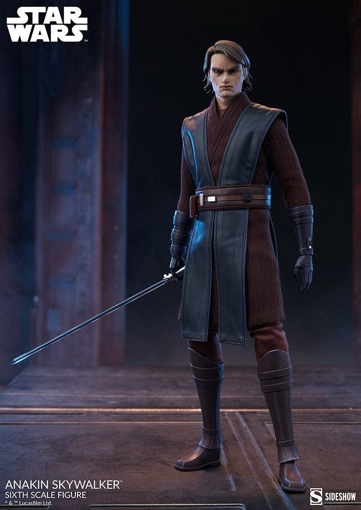 STAR WARS The Clone Wars ANAKIN SKYWALKER Sideshow Collectibles 1/6 Scale Figure