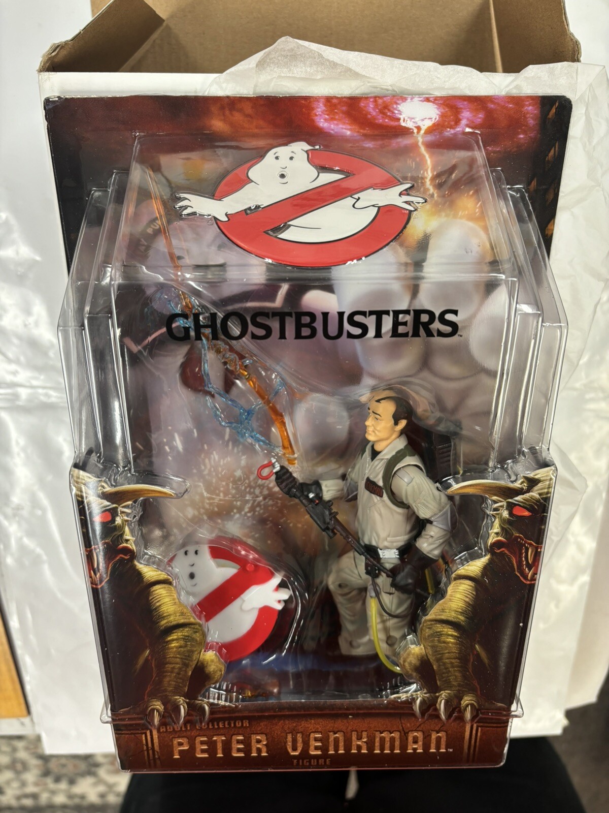 Boxed Ghostbusters Peter Venkman With Proton Stream 6 Inch Action Figure R6270
