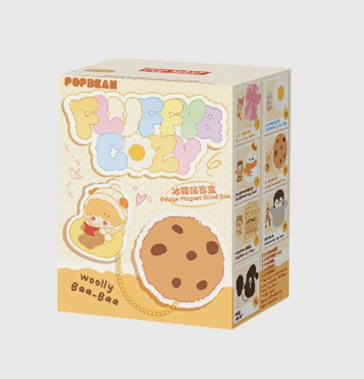 Pop Bean Fluffy & Cozy Series-fridge Magnet Blind Box Hot Cute Toy Gift