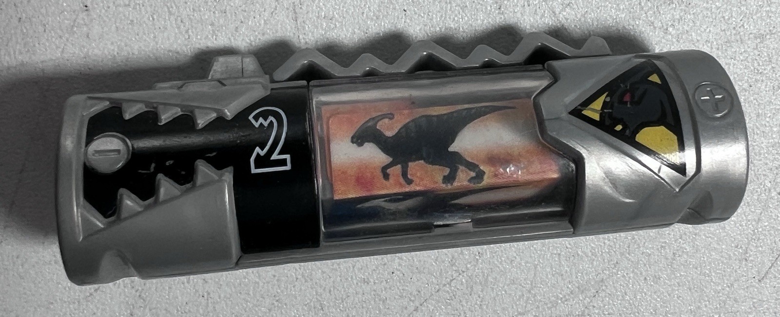 Power Rangers Dino Super Charge Parasaurolophus Black #2 Charger Bandai Toy