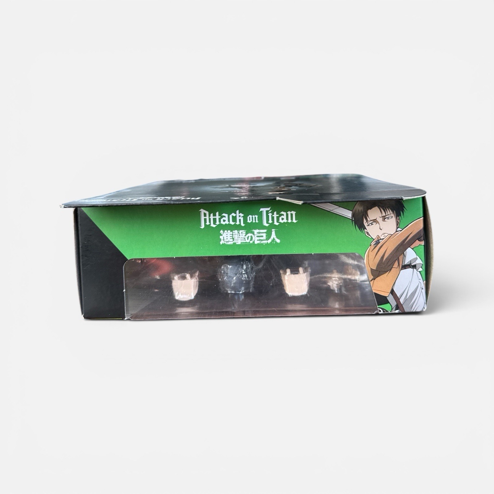 Total Anime Attack on Titan Levi Action Figure Boxed w/ Alternate Hands