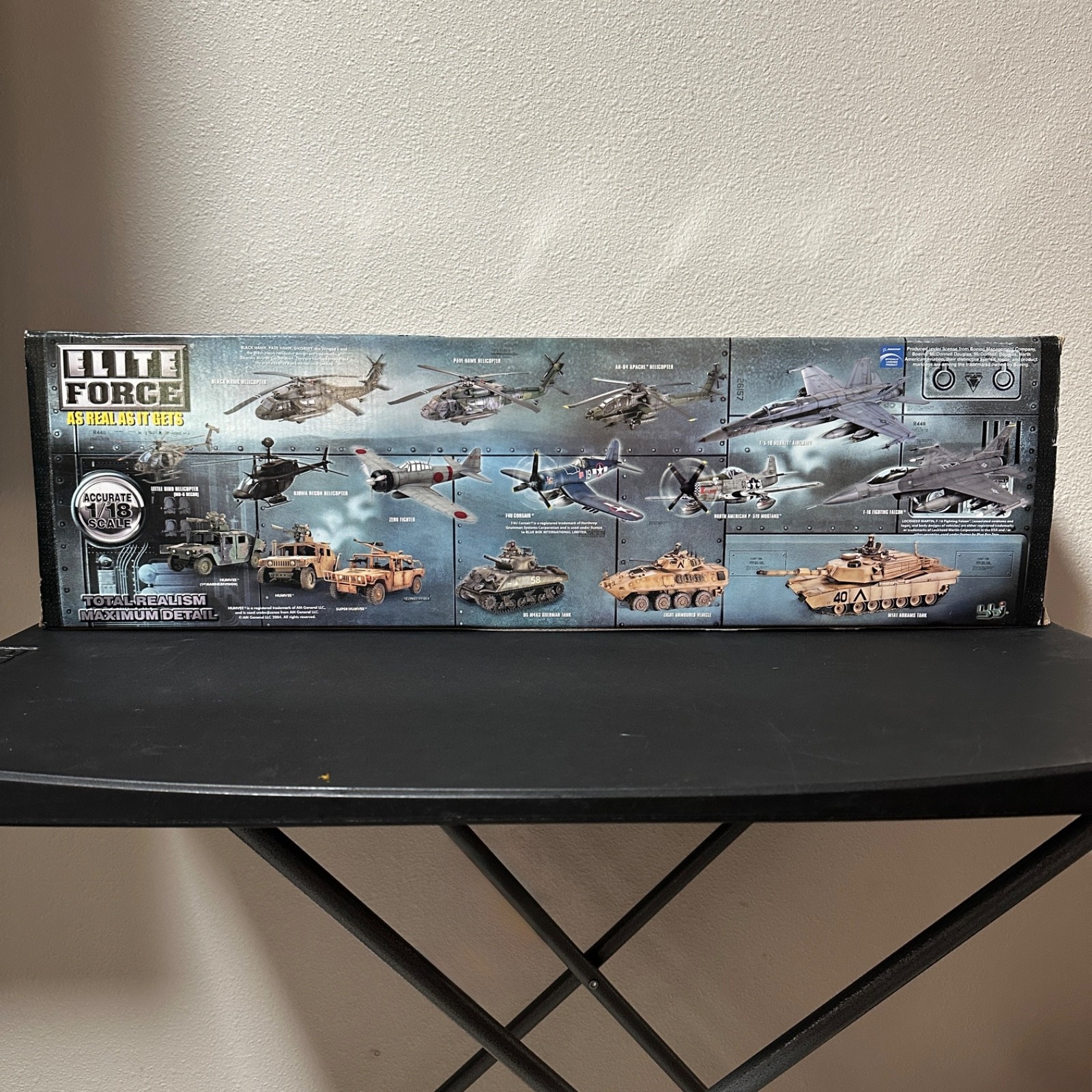Elite Force Zero Fighter 1:18 Scale Green Plane 110 WWII #21265 Sealed NIB