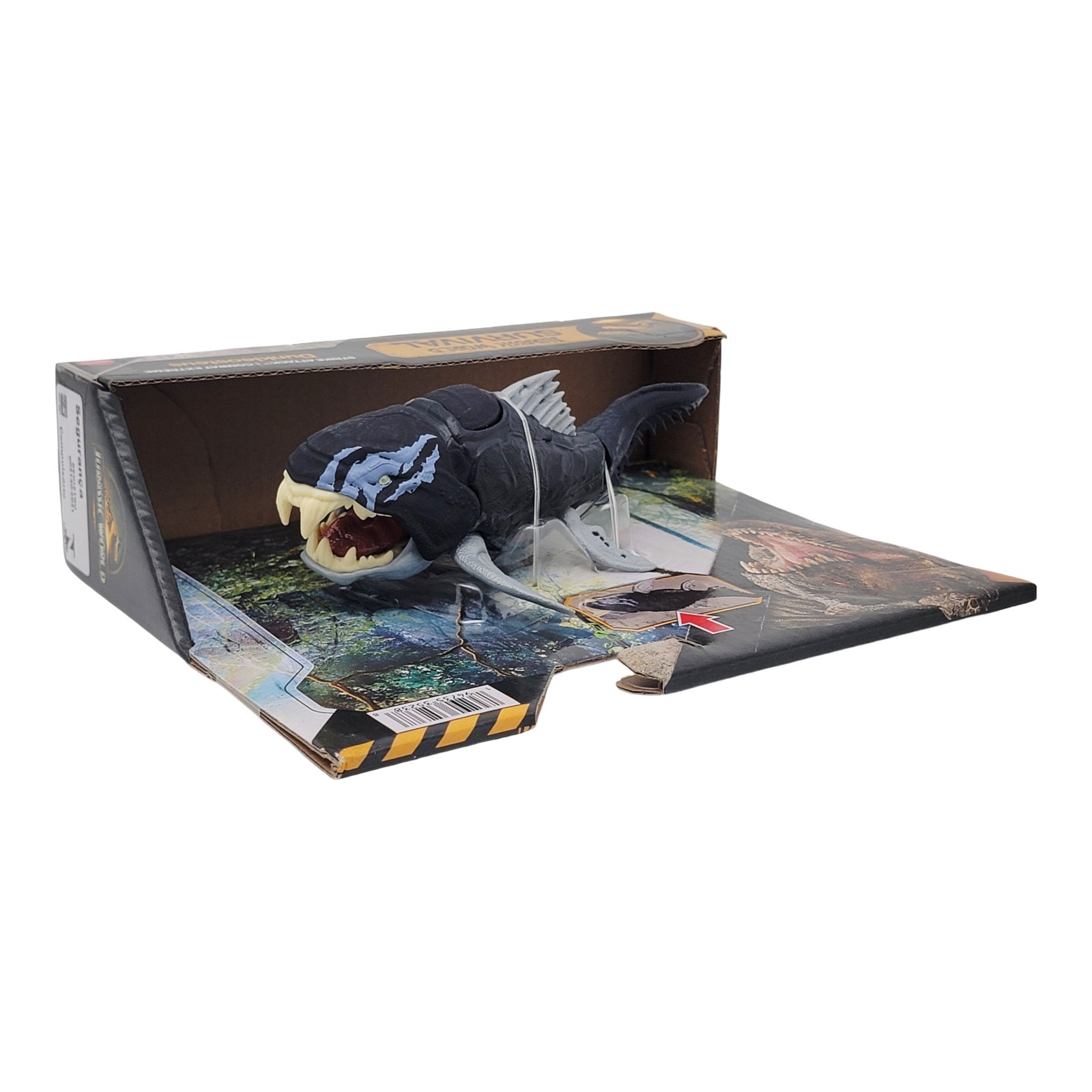 Jurassic World Strike Attack Dunkleosteus Dromaeosaurus Mutadon Yuxisaurus Set