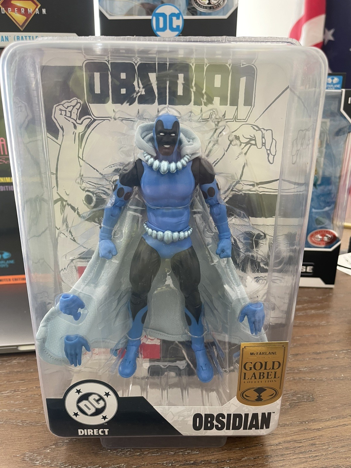 McFarlane – Obsidian – Infinity Inc #16 Chase Gold Label 🔥 NIB – DC Direct