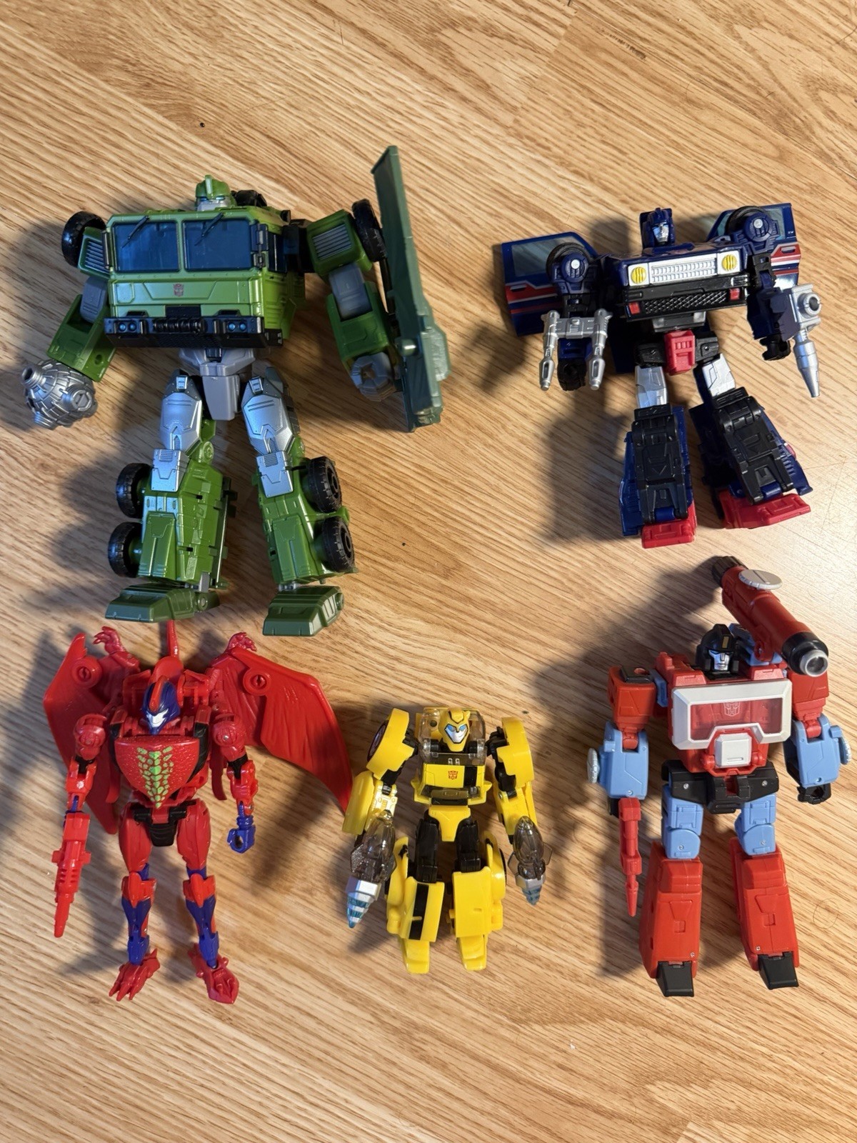 Transformers Legacy Lot Of 5 Bumblebee, Bulkhead, Preceptor, Skids, Terrorsaur