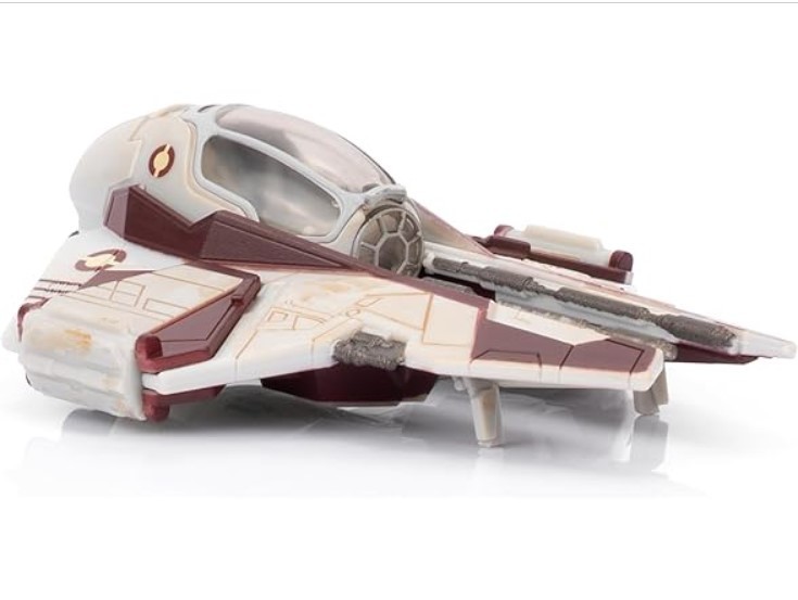 Star Wars Micro Galaxy Squadron Series 3 Obi-Wan&rsquo;s Jedi Interceptor and R4-P17