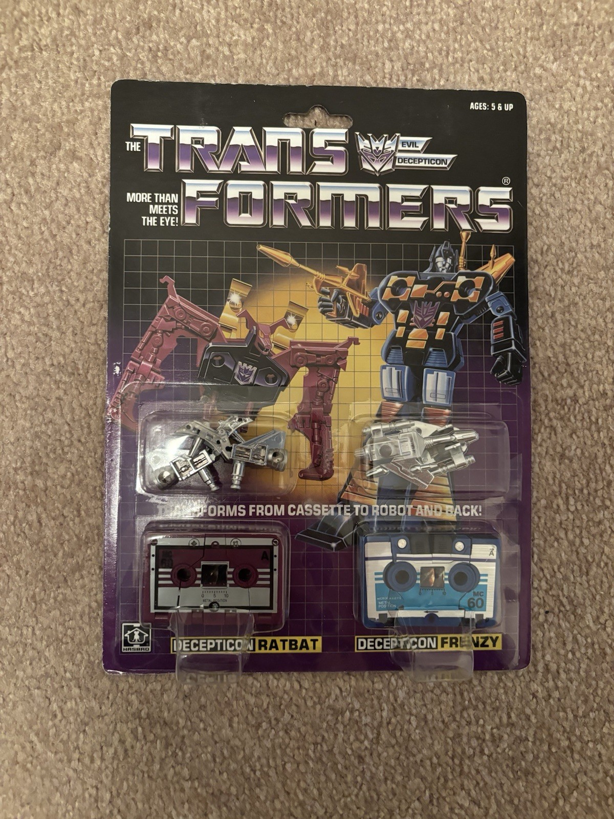 Transformers Ratbat & Frenzy MOC New KO