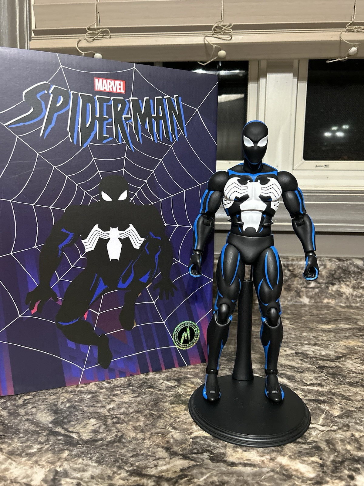 Mondo Toys Spider-Man Symbiote Black Suit 1/6 Scale Figure Limited 1000 PCS NEW