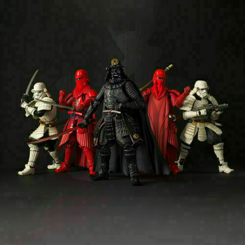 Boxed 7&Prime; Figure Model Movie Darth Vader Samurai Darth Maul Realization Toys Gift