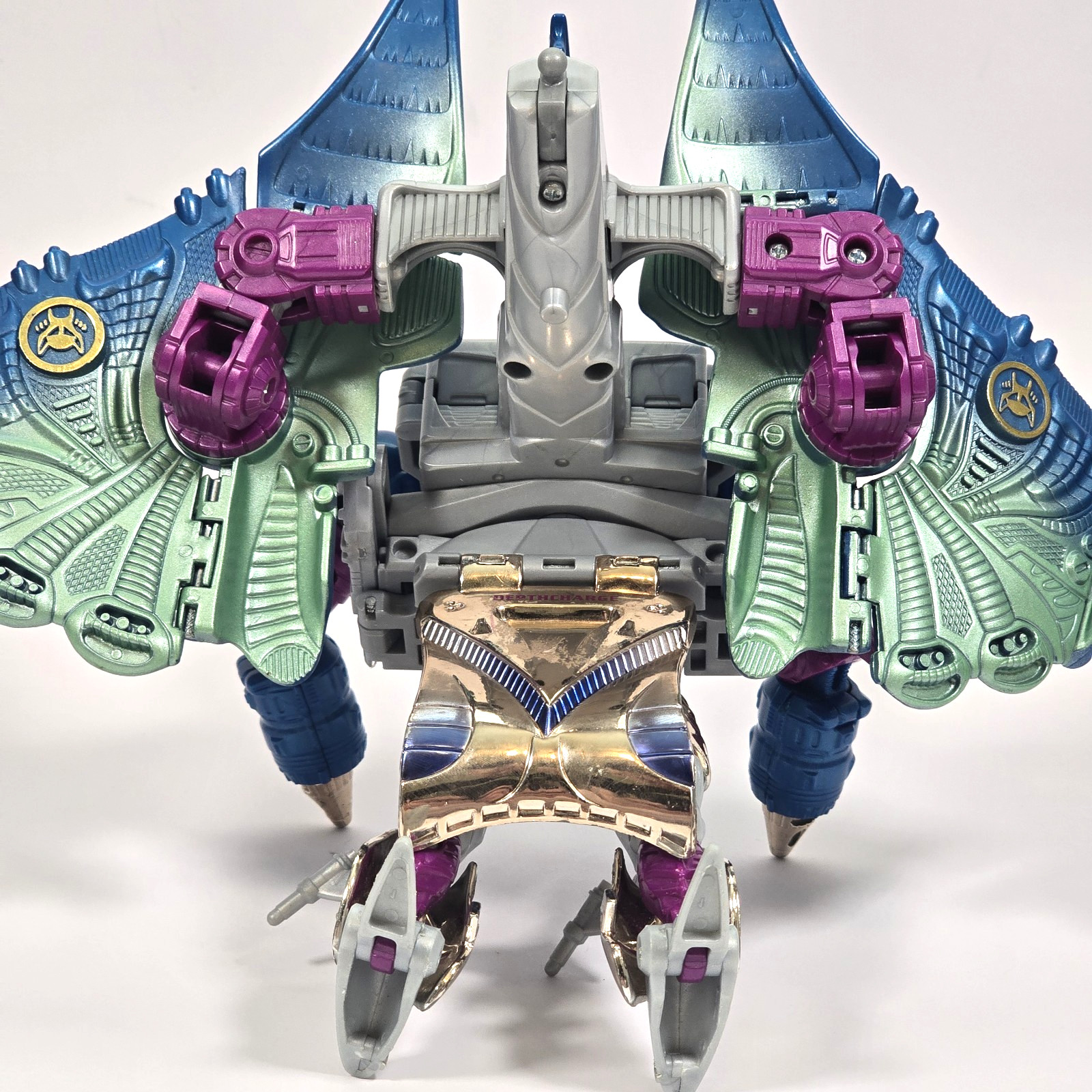 TRANSFORMERS BEAST WARS TRANSMETALS DEPTH CHARGE ULTRA CLASS 1997 HASBRO