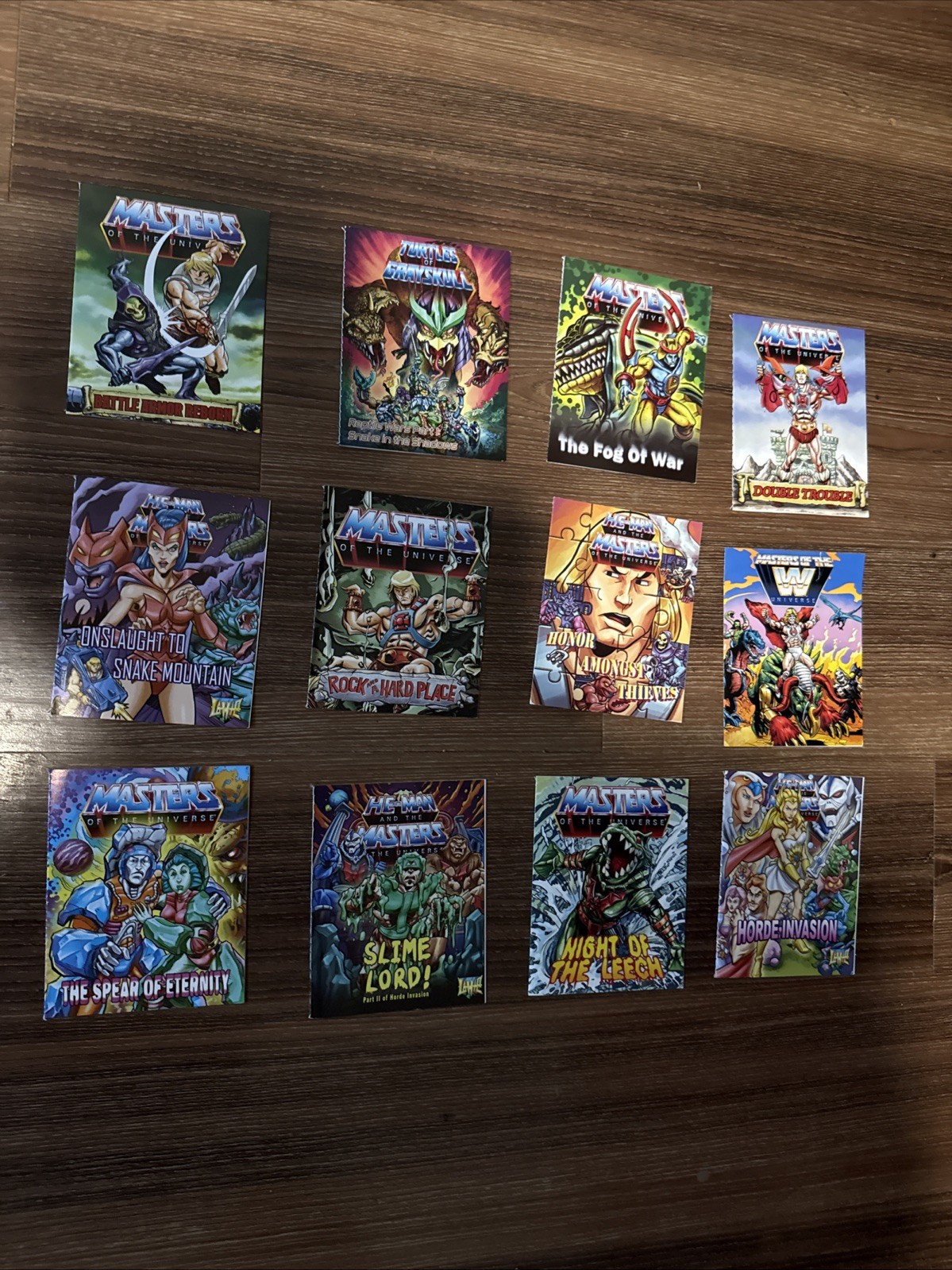MOTU ORIGINS Masters of the Universe He-Man Mini Comic Book lot TOG Transformers