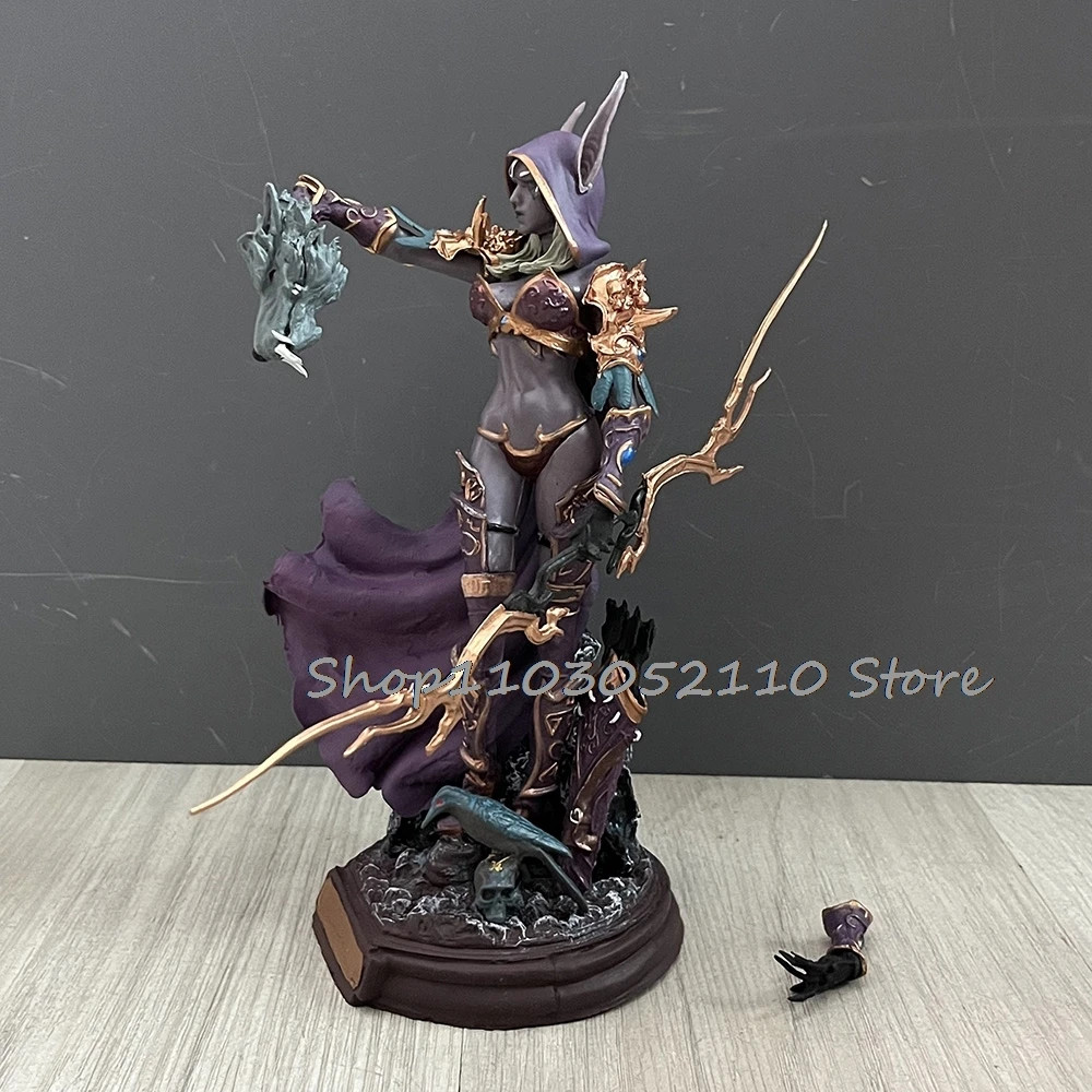 Sylvanas Windrunner WoW Action Figure Undead Queen Archery Model Toy
