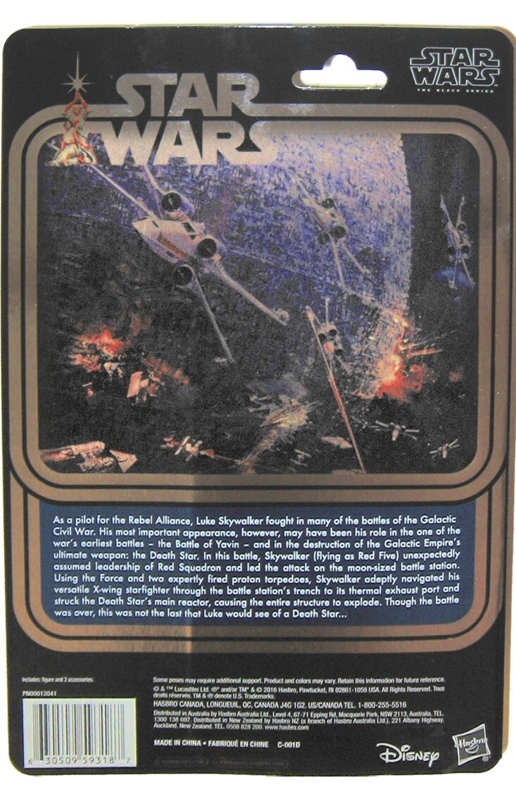 Star Wars Luke Skywalker X – Wing Pilot Item #C3209